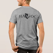 HAVOC Skully Venetië Tri-Blend Shirt (Achterkant)