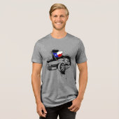 HAVOC Skully Venetië Tri-Blend Shirt (Voorkant volledig)