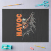 Havoc: vleermuisachtig schepselontwerp tissuepapier (Craft)