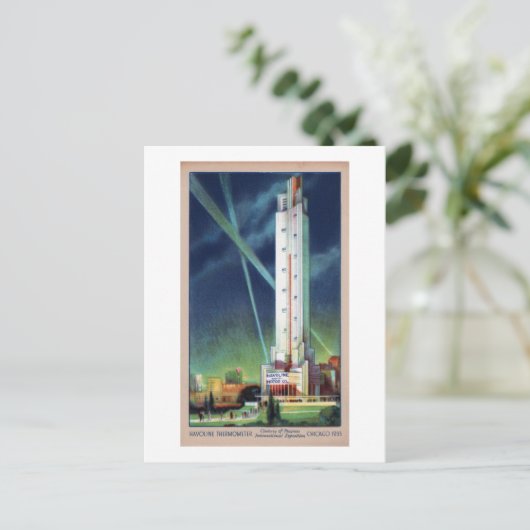 Havoline Thermometer Briefkaart (Staand voorkant)