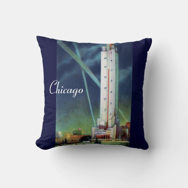 Havoline Thermometer Kussen (Voorkant)