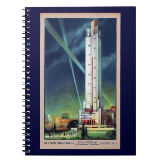 Havoline Thermometer Notitieboek (Voorkant)