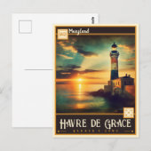 Havre de Grace, Maryland |  Briefkaart (Voorkant / Achterkant)
