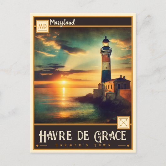 Havre de Grace, Maryland |  Briefkaart (Voorkant)