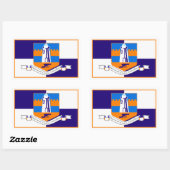 Havre de Grace, Maryland Rechthoekige Sticker (Vel)