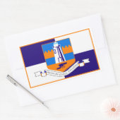 Havre de Grace, Maryland Rechthoekige Sticker (Envelop)