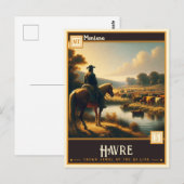 Havre, Montana | Briefkaart (Voorkant / Achterkant)
