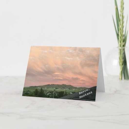 Havre Montana Kaart (Voorkant)