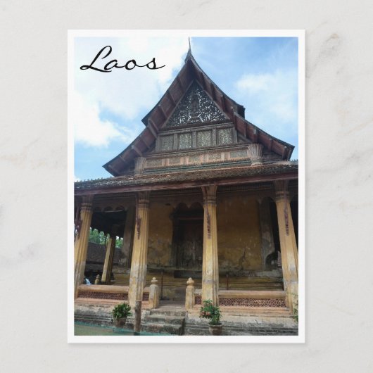 haw phra kaew briefkaart (Voorkant)