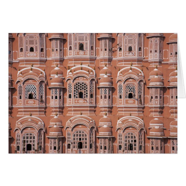 Hawa Mahal (Paleis van de Wind), Jaipur 2 (Voorkant Horizontaal)