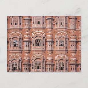 Hawa Mahal (Paleis van de Wind), Jaipur 2 Briefkaart