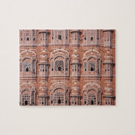 Hawa Mahal (Paleis van de Wind), Jaipur 2 Legpuzzel (Horizontaal)