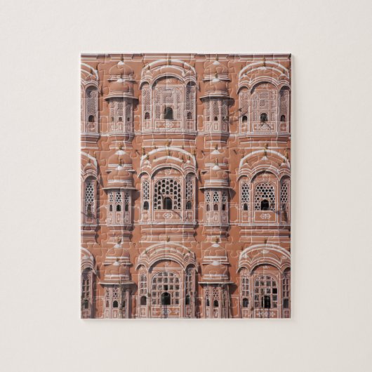 Hawa Mahal (Paleis van de Wind), Jaipur Legpuzzel (Verticaal)