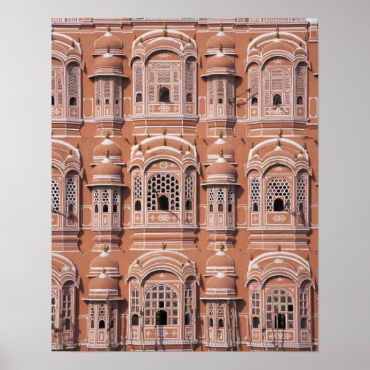 Hawa Mahal (Paleis van de Wind), Jaipur Poster (Voorkant)