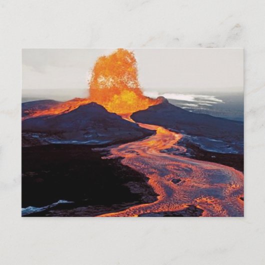 Hawaiʻi Volcanoes National Park Briefkaart (Voorkant)