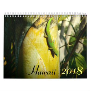 Hawaï 2018 schilderachtig bestemmingenkalender kalender