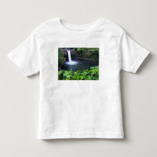 Hawaï, Big Island, Hilo, Rainbow Falls, Weelderig Kinder Shirts