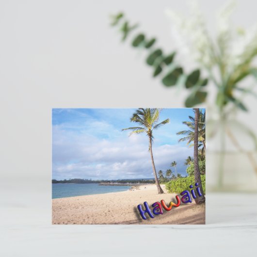 hawaï briefkaart (Staand voorkant)