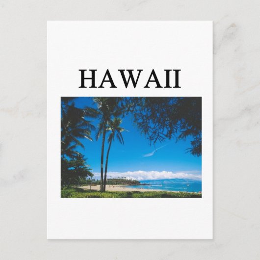 hawaï briefkaart (Voorkant)