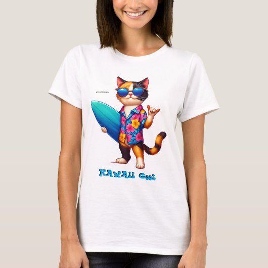 Hawaï Cool - Coolste van de Koel T-shirt (Voorkant)