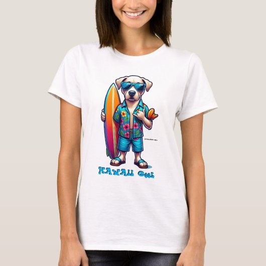 Hawaï Cool - Coolste van de Koel T-shirt (Voorkant)