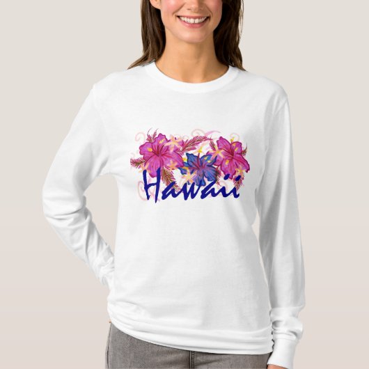 Hawaï-dames T-shirt (Voorkant)