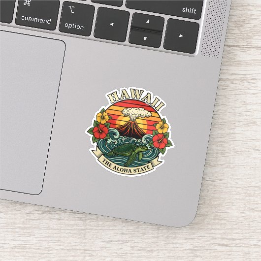 Hawaï: de Aloha-staat Sticker (Detail)