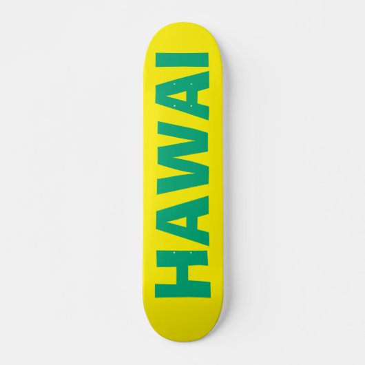HAWAI Deck Persoonlijk Skateboard (Voorkant)