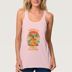 Hawaï Familie Vakantie Tanktop
