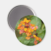 Hawaï Flower Magneet (Voorkant / Achterkant)