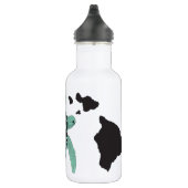 Hawaï groene Zee Turtle en Hawaii Waterfles (Rechts)