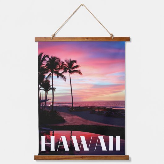 Hawaï Hangend Wandkleed (Voorkant)