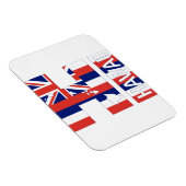 Hawaï Hawaiiaanse vlag Magneet (Rechterzijde)