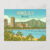  Hawaï, Honolulu Hanauma Bay Beach Briefkaart (Voorkant)