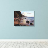 Hawaï, Kauai, Haena State Park 2 Canvas Afdruk (Insitu (Houten vloer))