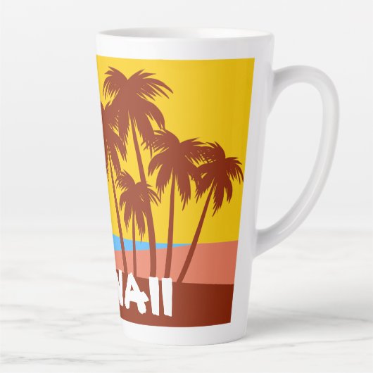 Hawaï Latte Mok (Rechts)