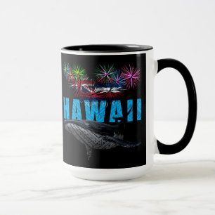 HAWAÏ NYE POLYNESISCHE TRIBAL BULTRUG VUURWERK MOK