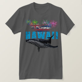 HAWAÏ NYE POLYNESISCHE TRIBAL BULTRUG VUURWERK T-SHIRT