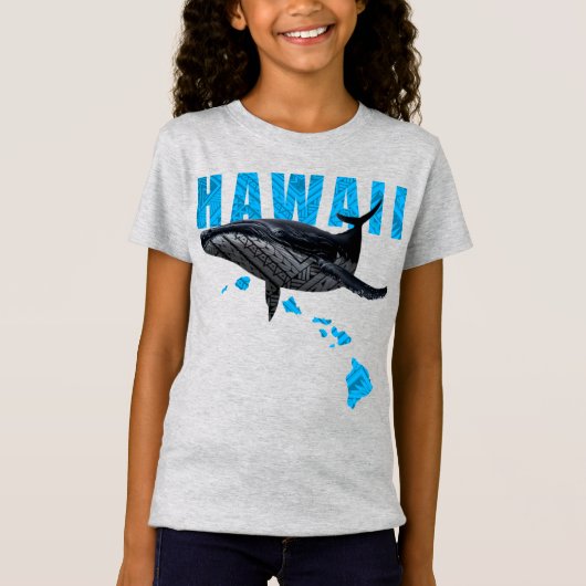 HAWAÏ POLYNESISCHE STAMMENBULTRUG HAWAÏ-EILANDEN T-SHIRT (Voorkant)