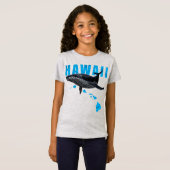 HAWAÏ POLYNESISCHE STAMMENBULTRUG HAWAÏ-EILANDEN T-SHIRT (Voorkant volledig)