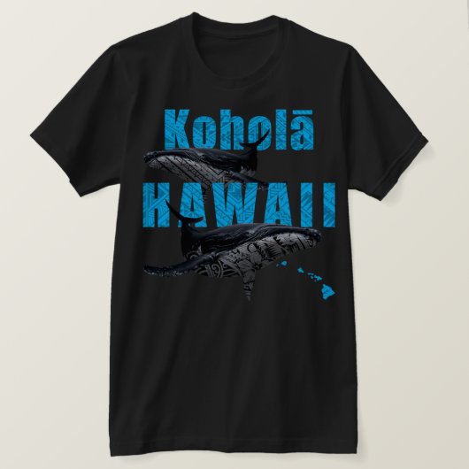 HAWAÏ POLYNESISCHE STAMMENBULTRUG HAWAÏ-EILANDEN T-SHIRT (Design voorkant)