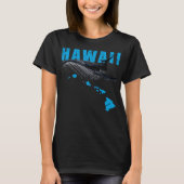 HAWAÏ POLYNESISCHE STAMMENBULTRUG HAWAÏ-EILANDEN T-SHIRT (Voorkant)