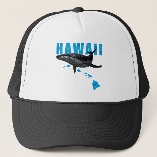 HAWAÏ POLYNESISCHE STAMMENBULTRUG HAWAÏ-EILANDEN TRUCKER PET (Voorkant)