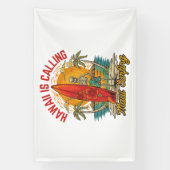 Hawaï roept Maui surfers-eilandvibes Spandoek (Verticaal)