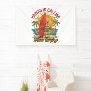 Hawaï roept Maui surfers-eilandvibes Spandoek