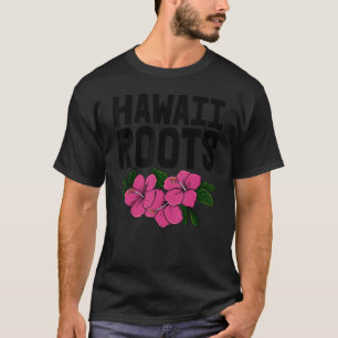 Hawaï Roots Vrouwen bloeden Aloha Party Love T-shirt