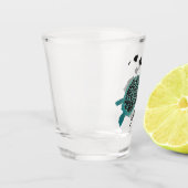 Hawaï-schildpadschildpad Shot Glas (Links)