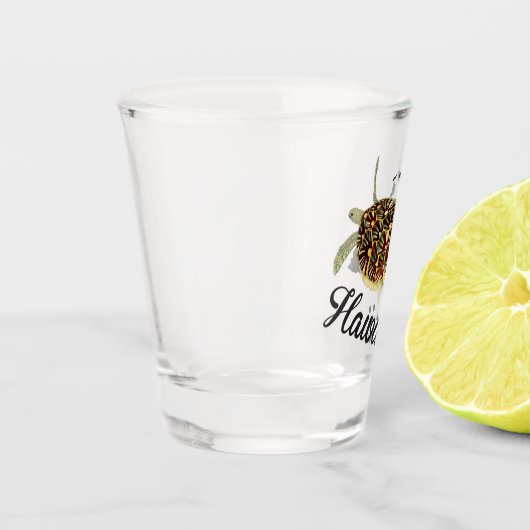 Hawaï-schildpadschildpad Shot Glas (Links)