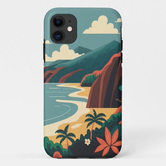 Hawai Seascape Case-Mate iPhone Case (Achterkant)
