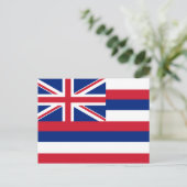Hawaï Staat Vlag Briefkaart (Staand voorkant)